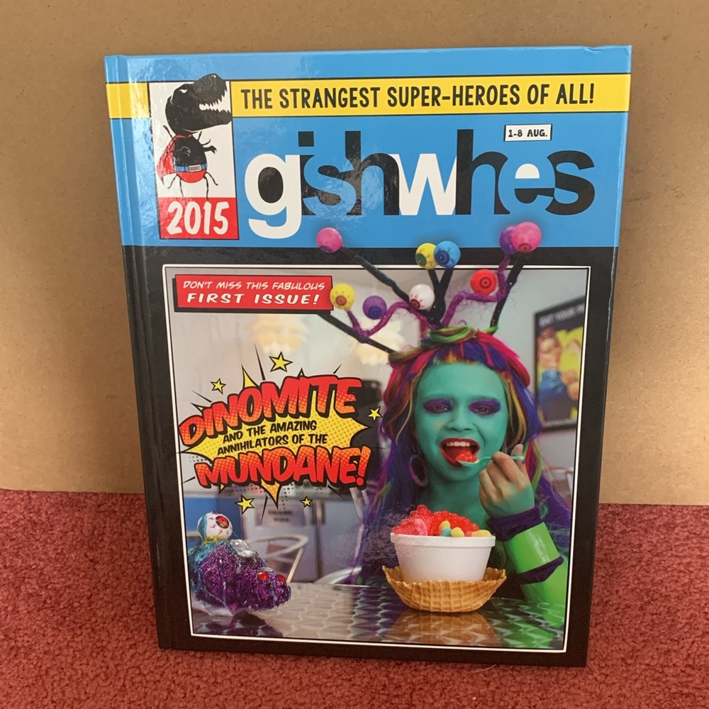 Gishwhes offical book from 2015 coffee table book